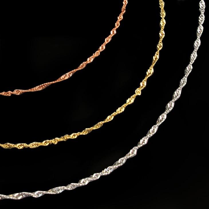 18金 チェーン ネックレス