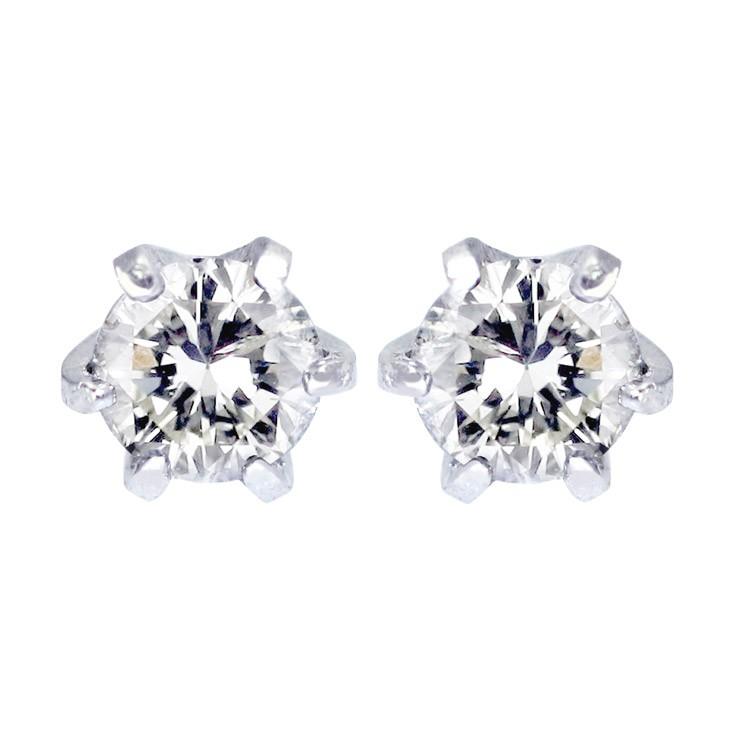 プリザーブドフラワー & プラチナピアス