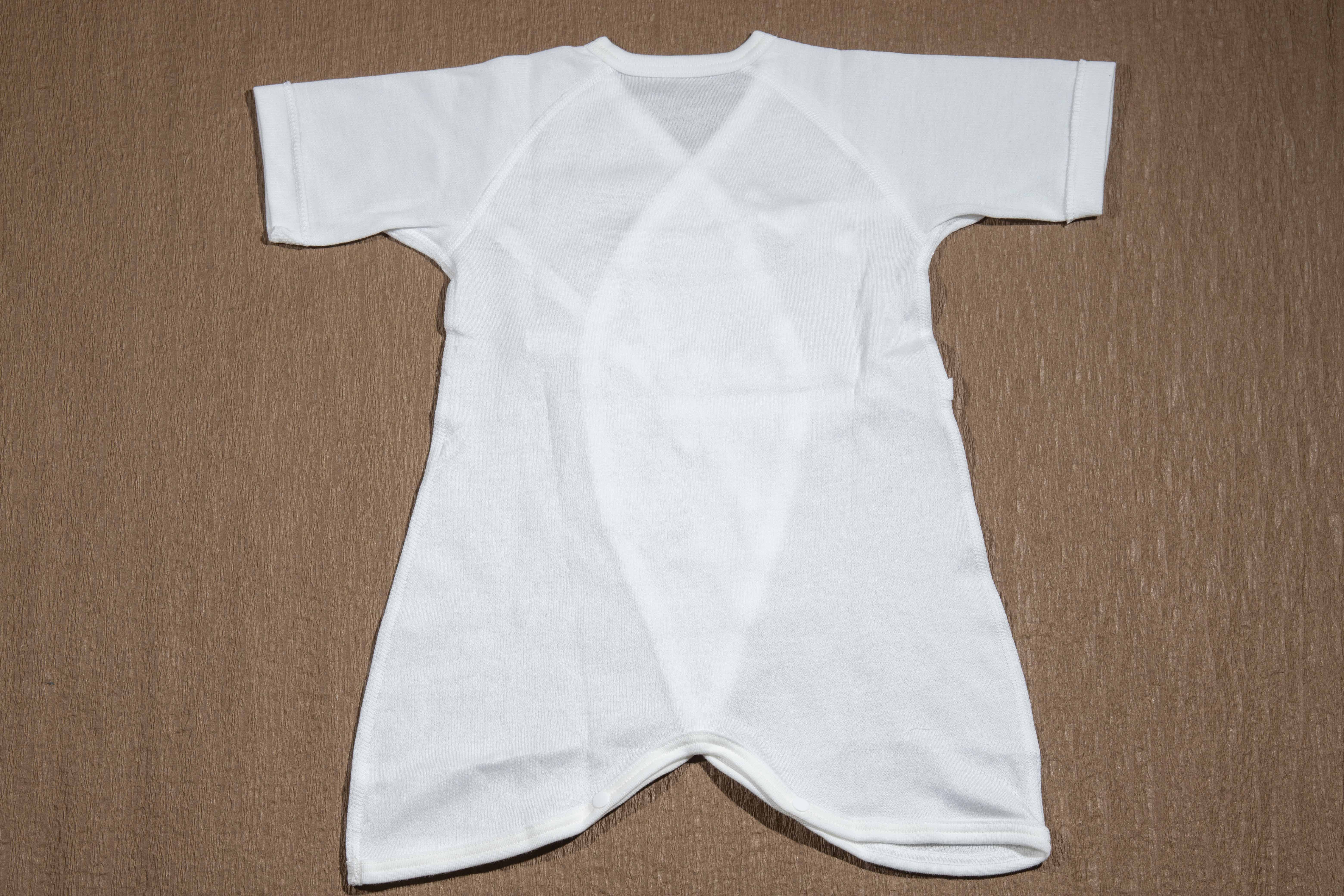 【Smile Cotton】コンビ肌着＆おくるみセット