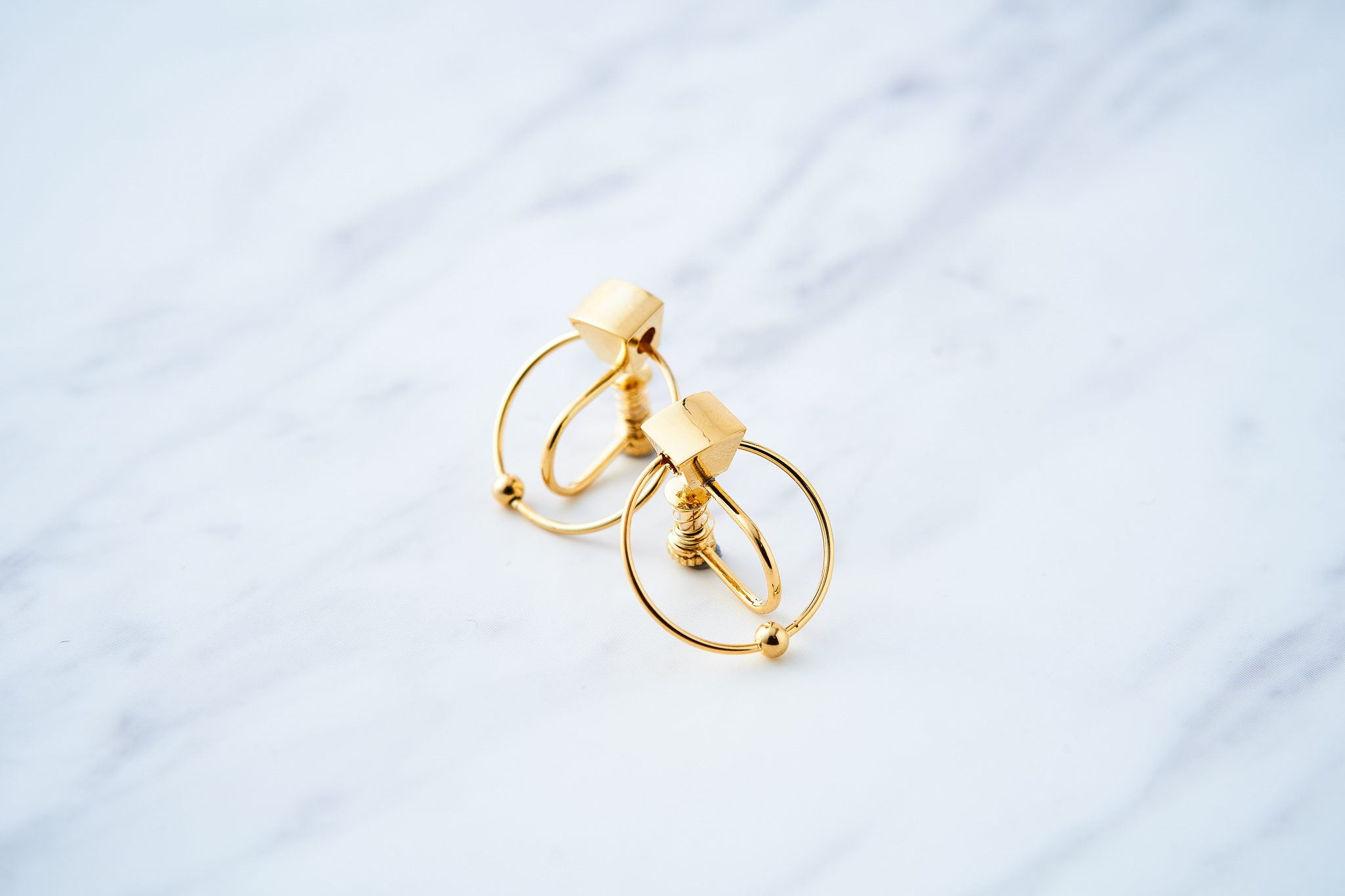 Square & Hoop Earrings