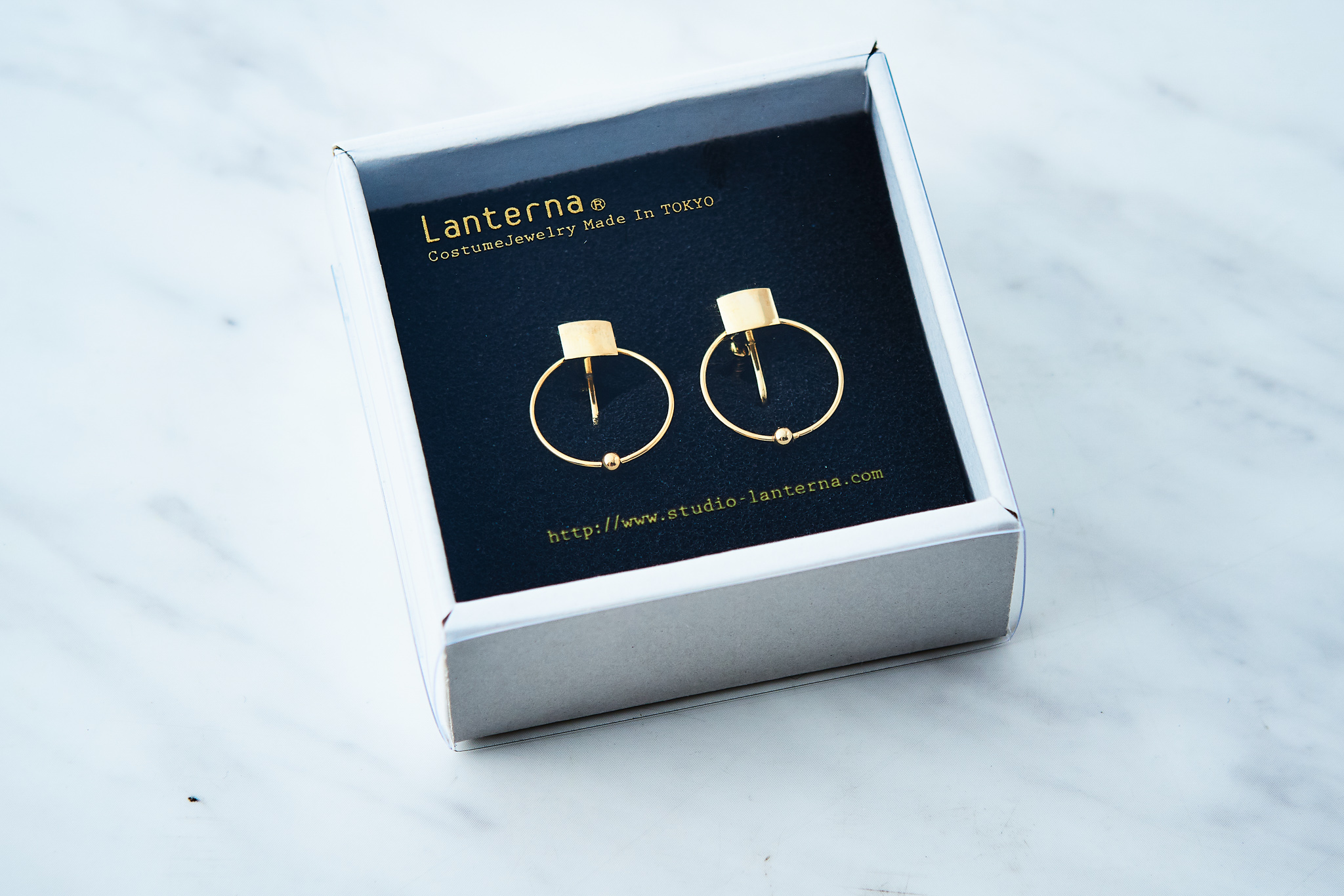 Square & Hoop Earrings