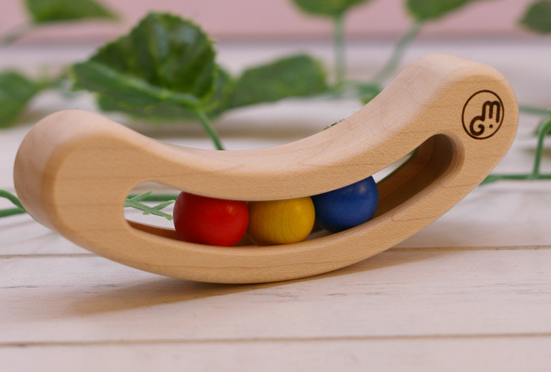 木のおもちゃ ラトル FAVA