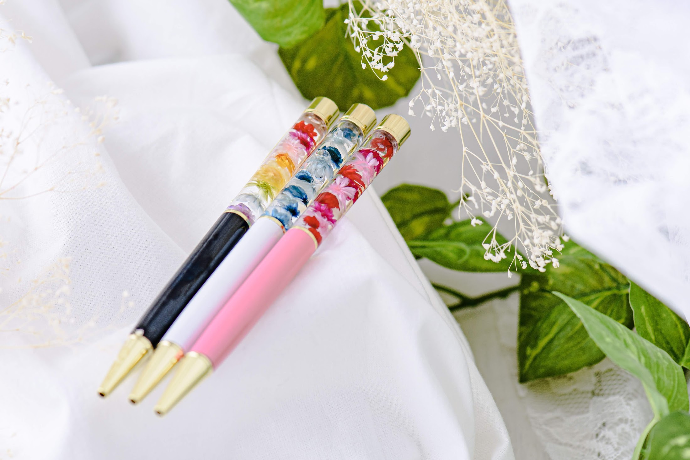 【名入れギフトセット】リップ＆ボールペン&ヘアケア＆ソープ