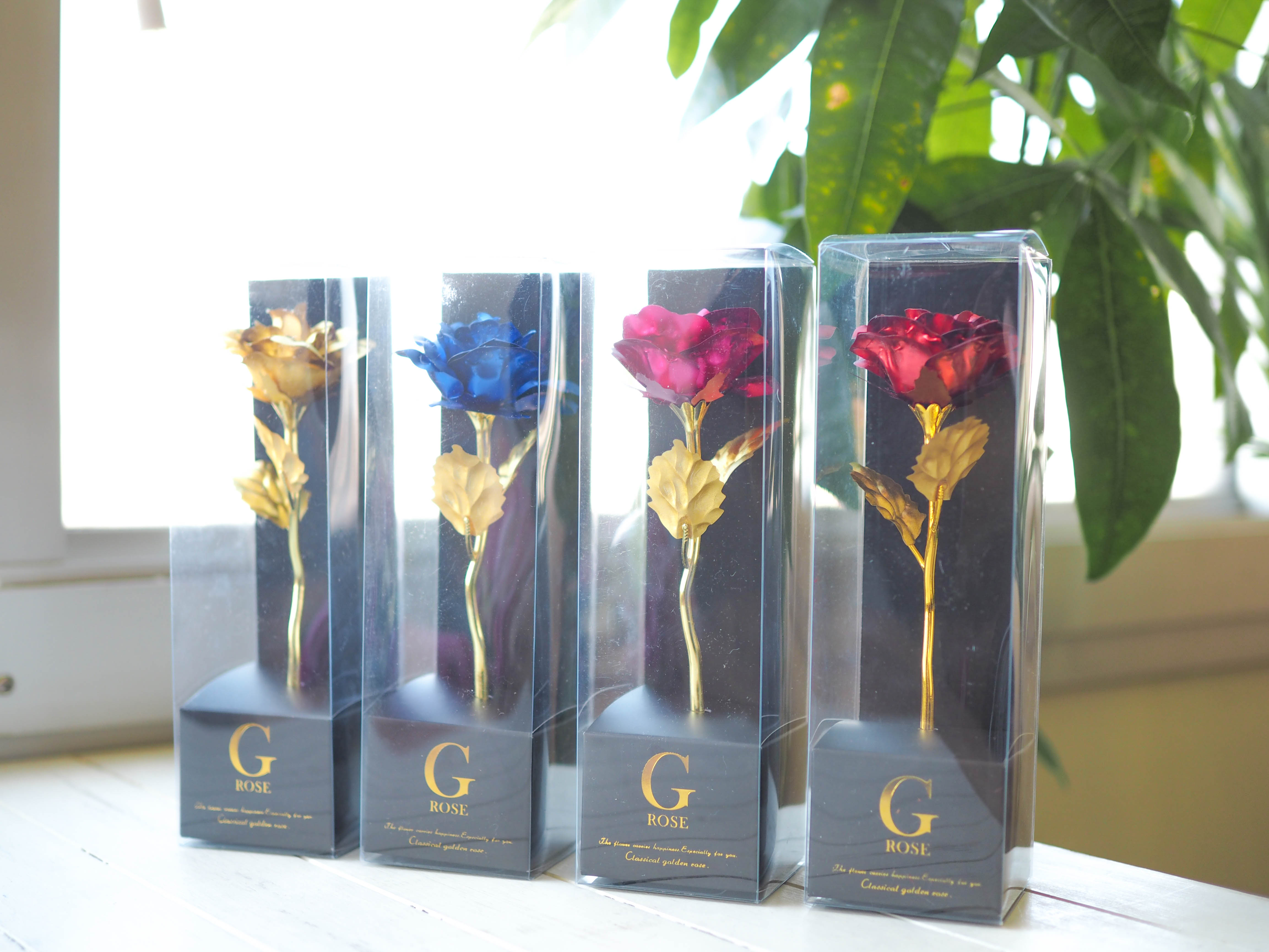 【タンプ限定】ギフトセット〝リップ＆フラワリウム＆ゴールデンローズ＆入浴剤〟