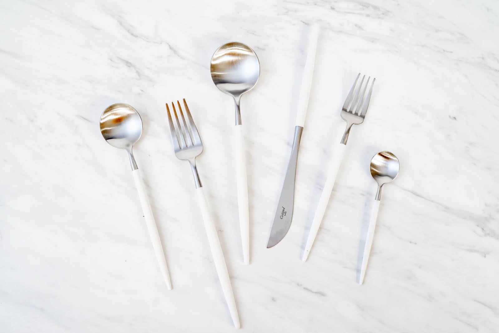 【クチポール】ゴアホワイト×シルバー 6本セット