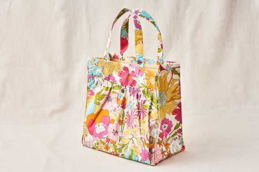 ハンカチ・ポーチ・ランチトート（オレンジ）