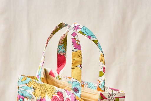 ハンカチ・ポーチ・ランチトート（オレンジ）