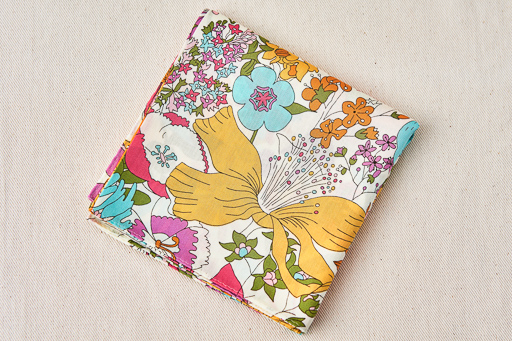 ハンカチ・ポーチ・ランチトート（オレンジ）