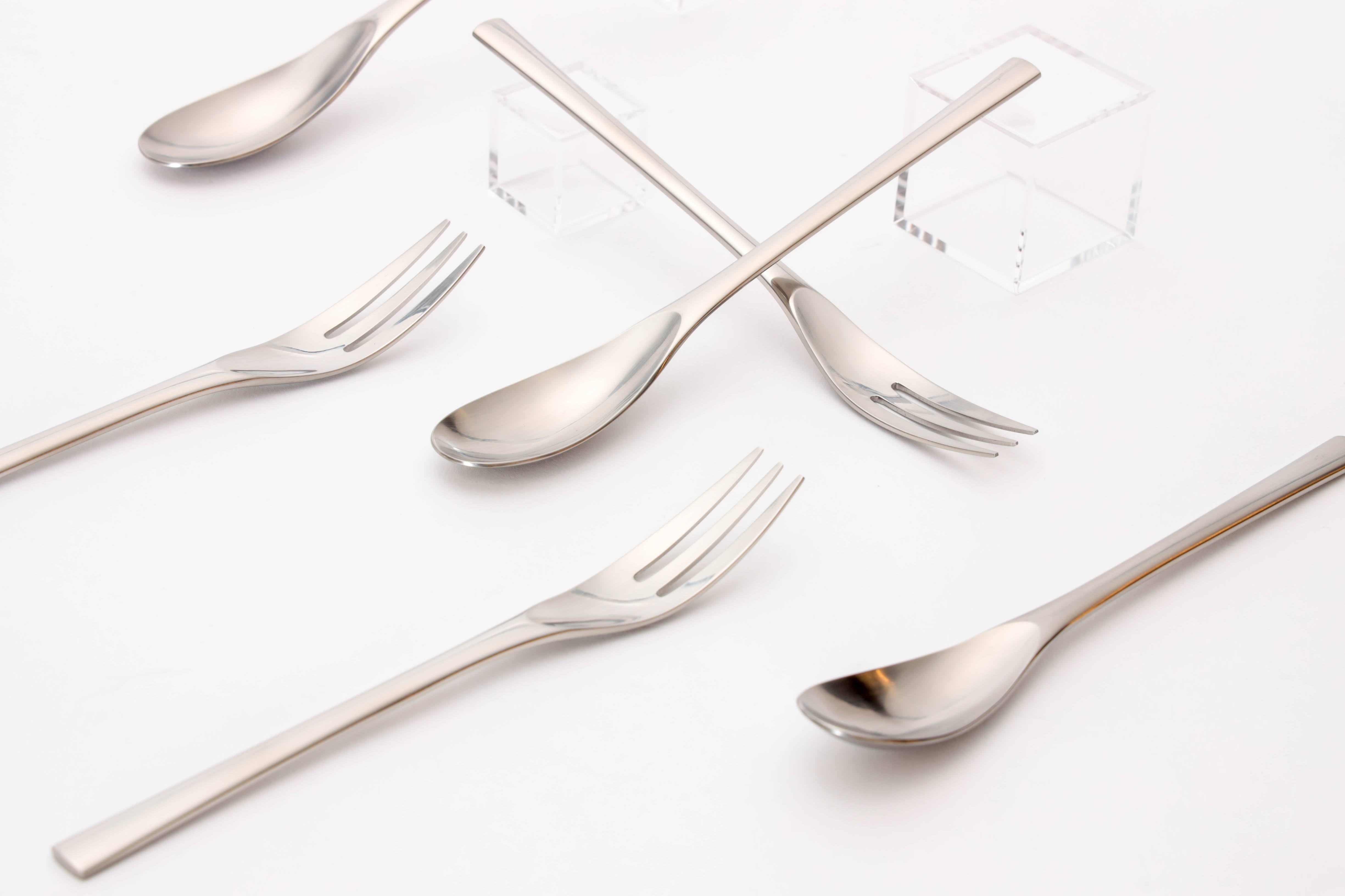 AMI10pc. ミドルスプーン・フォークセット