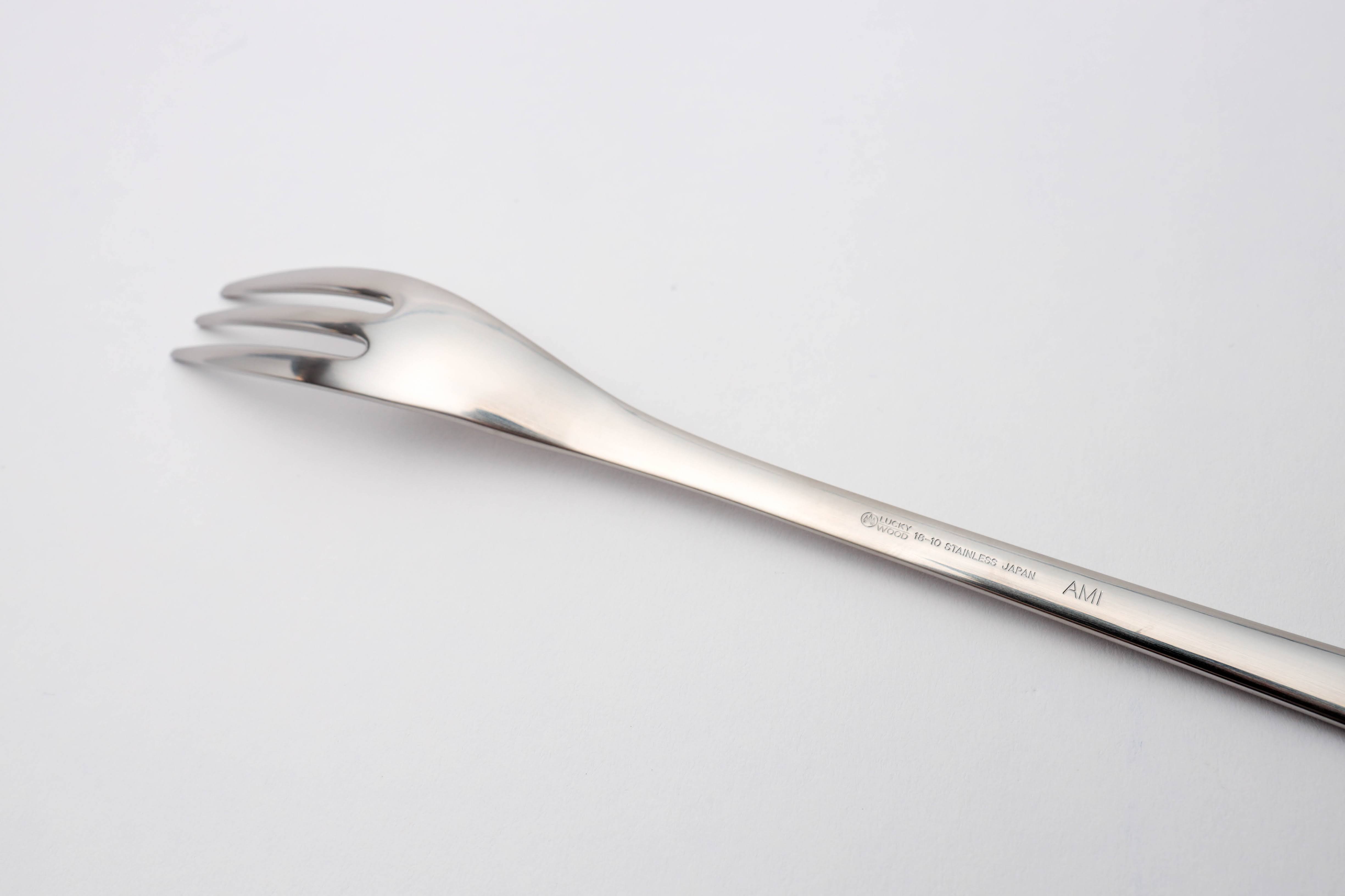 AMI10pc. ミドルスプーン・フォークセット
