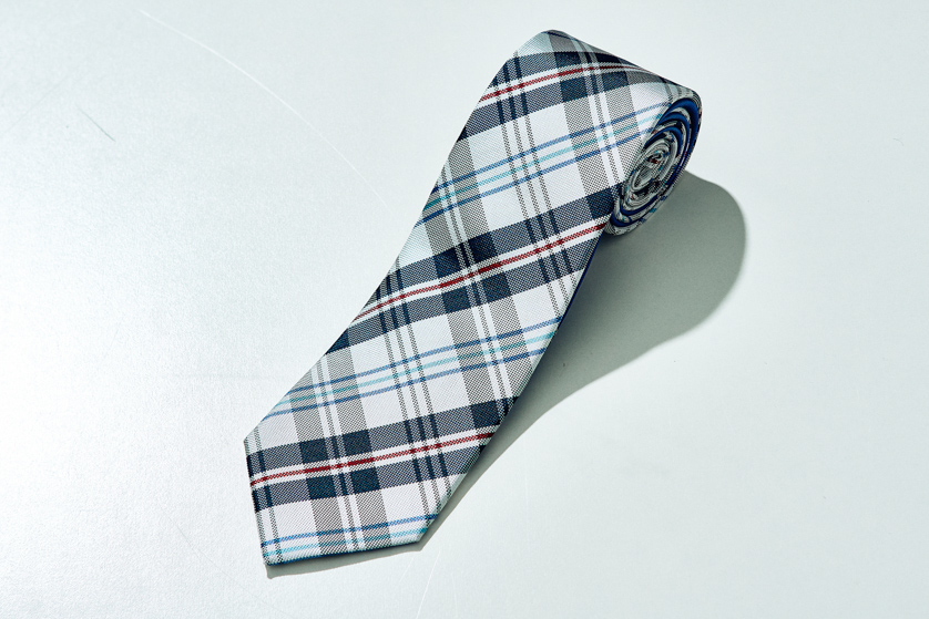 マドラスチェック ネクタイ