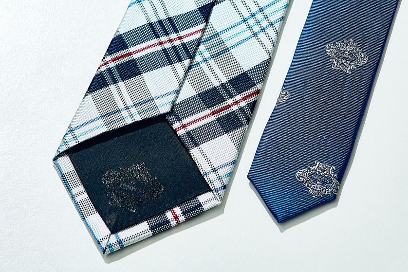 マドラスチェック ネクタイ