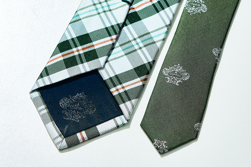 マドラスチェック ネクタイ