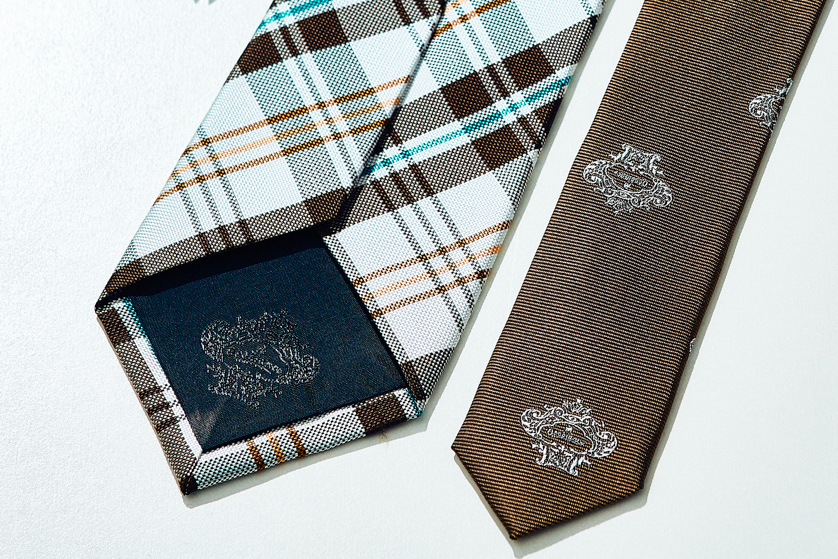 マドラスチェック ネクタイ