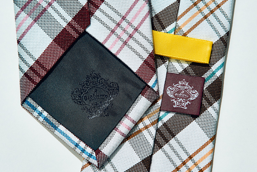 マドラスチェック ネクタイ