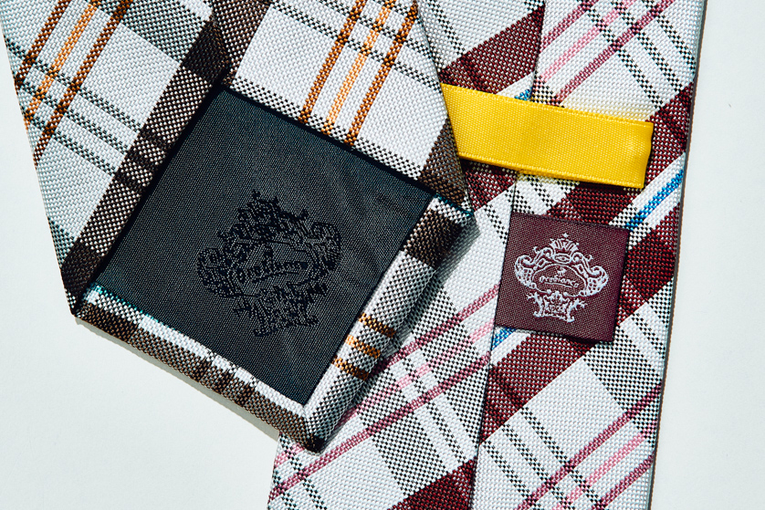 マドラスチェック ネクタイ