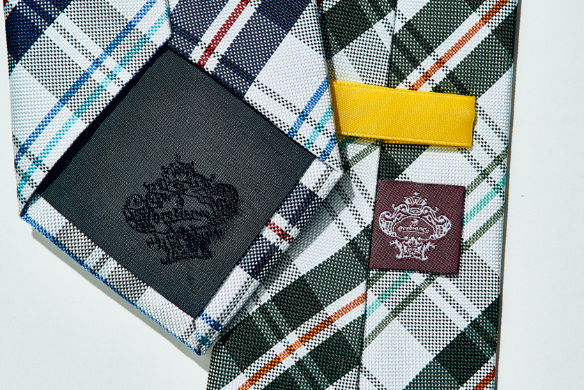 マドラスチェック ネクタイ