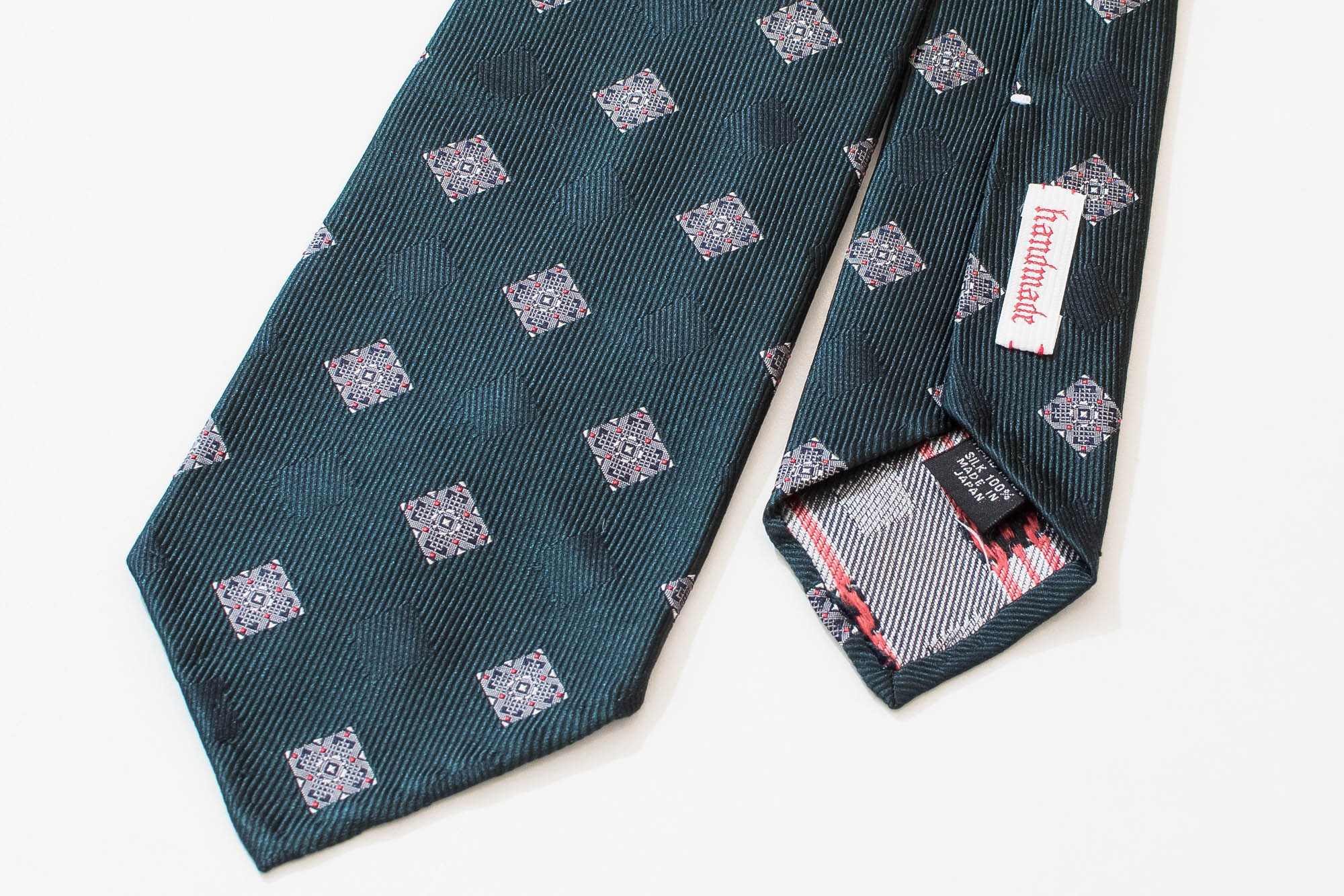 スクエア小紋 ネクタイ