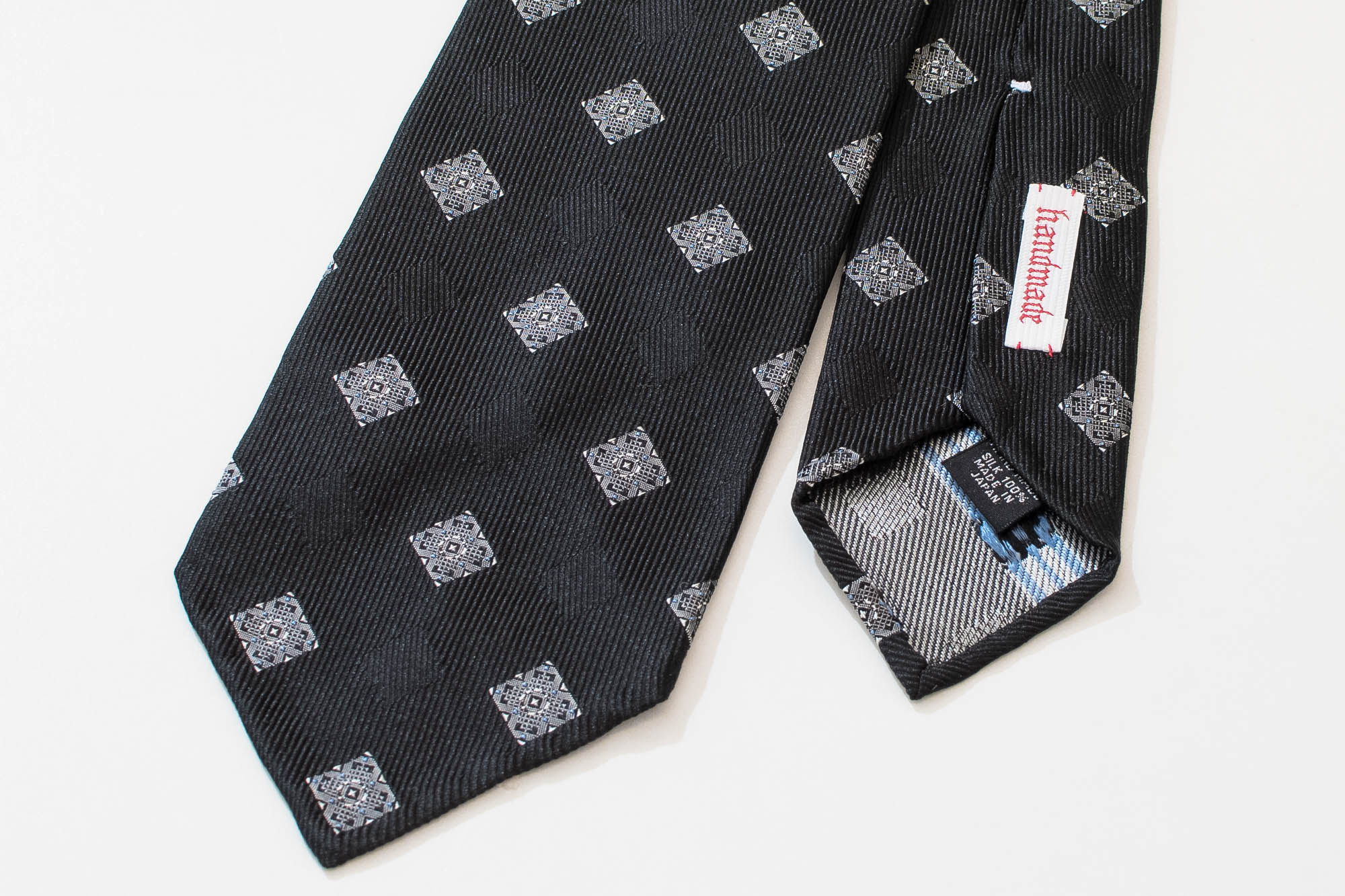 スクエア小紋 ネクタイ