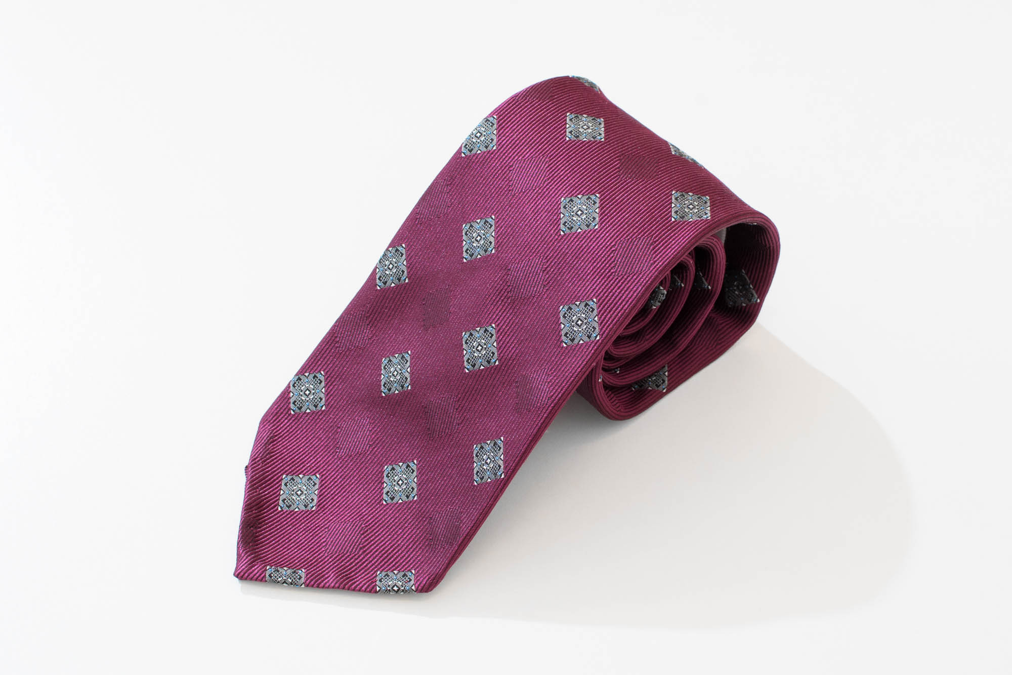 スクエア小紋 ネクタイ