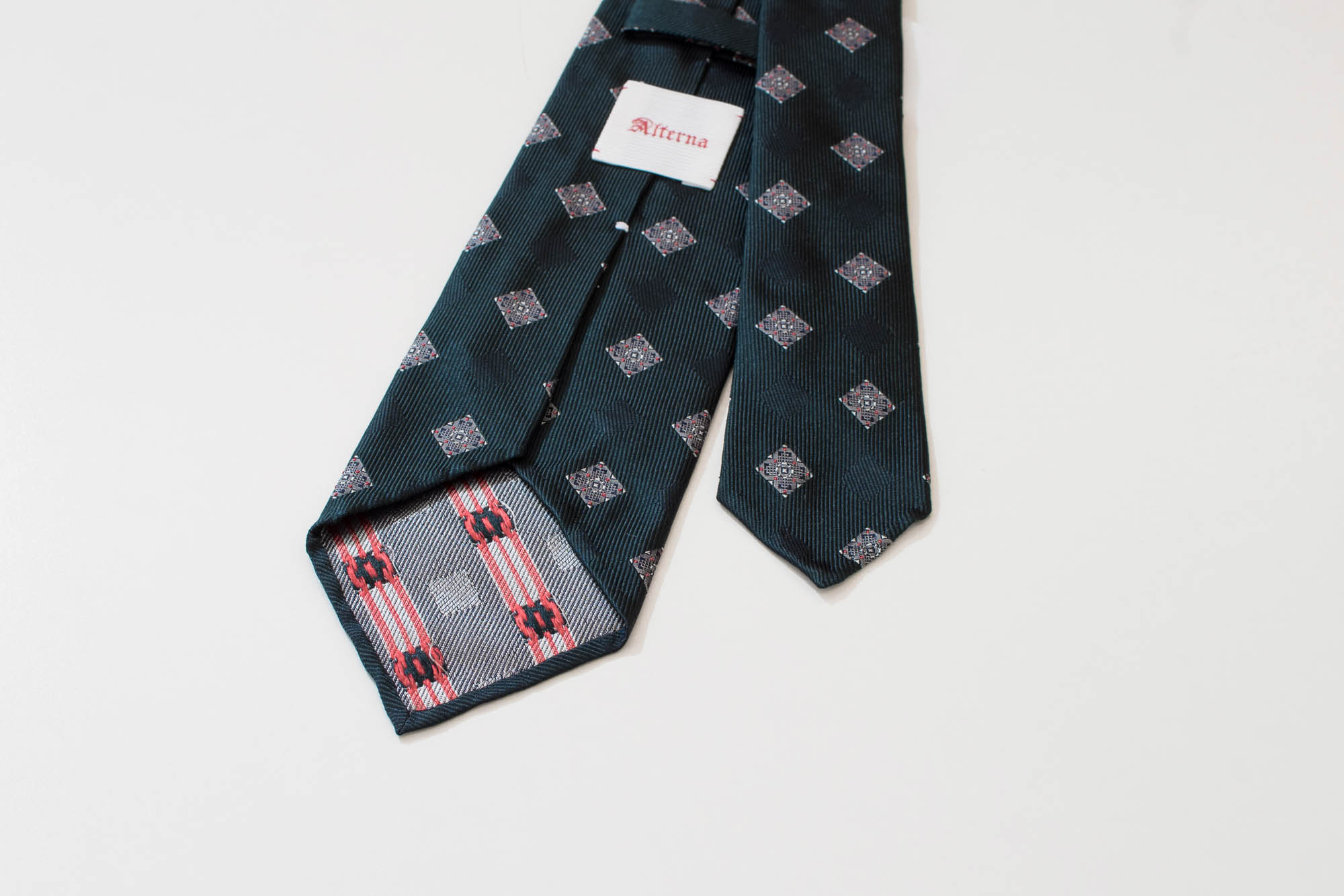 スクエア小紋 ネクタイ