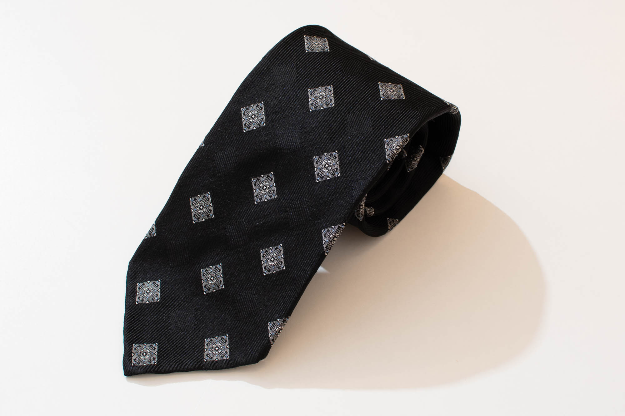 スクエア小紋 ネクタイ