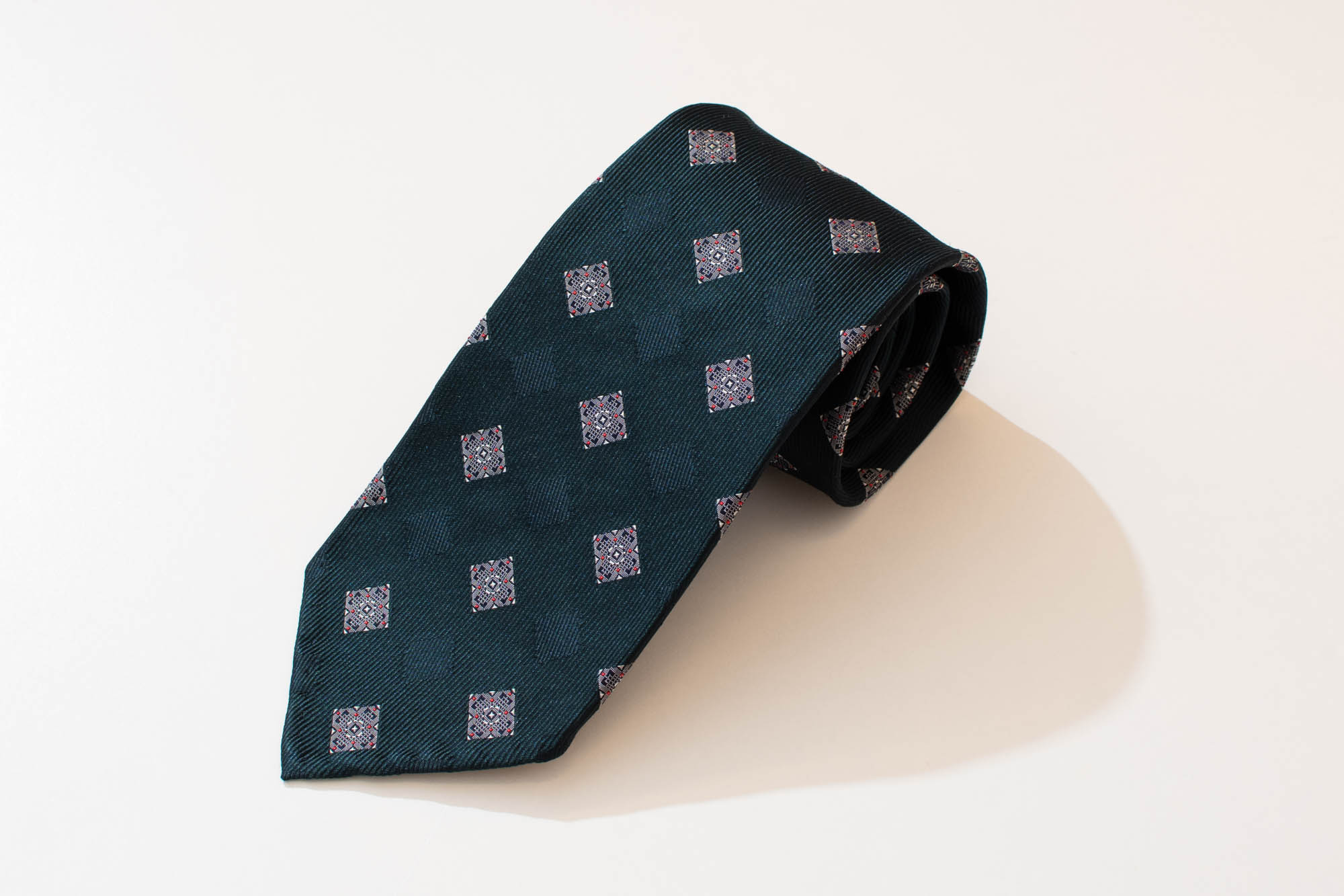 スクエア小紋 ネクタイ