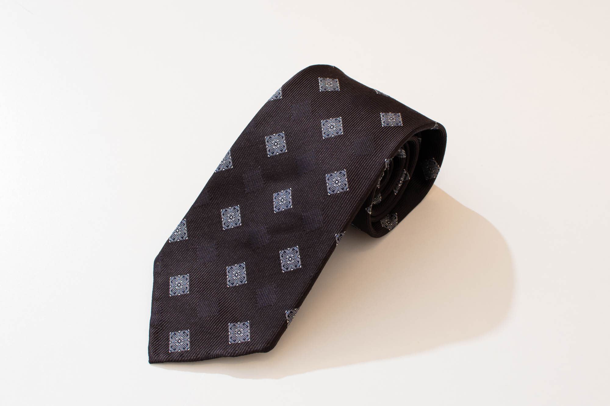 スクエア小紋 ネクタイ
