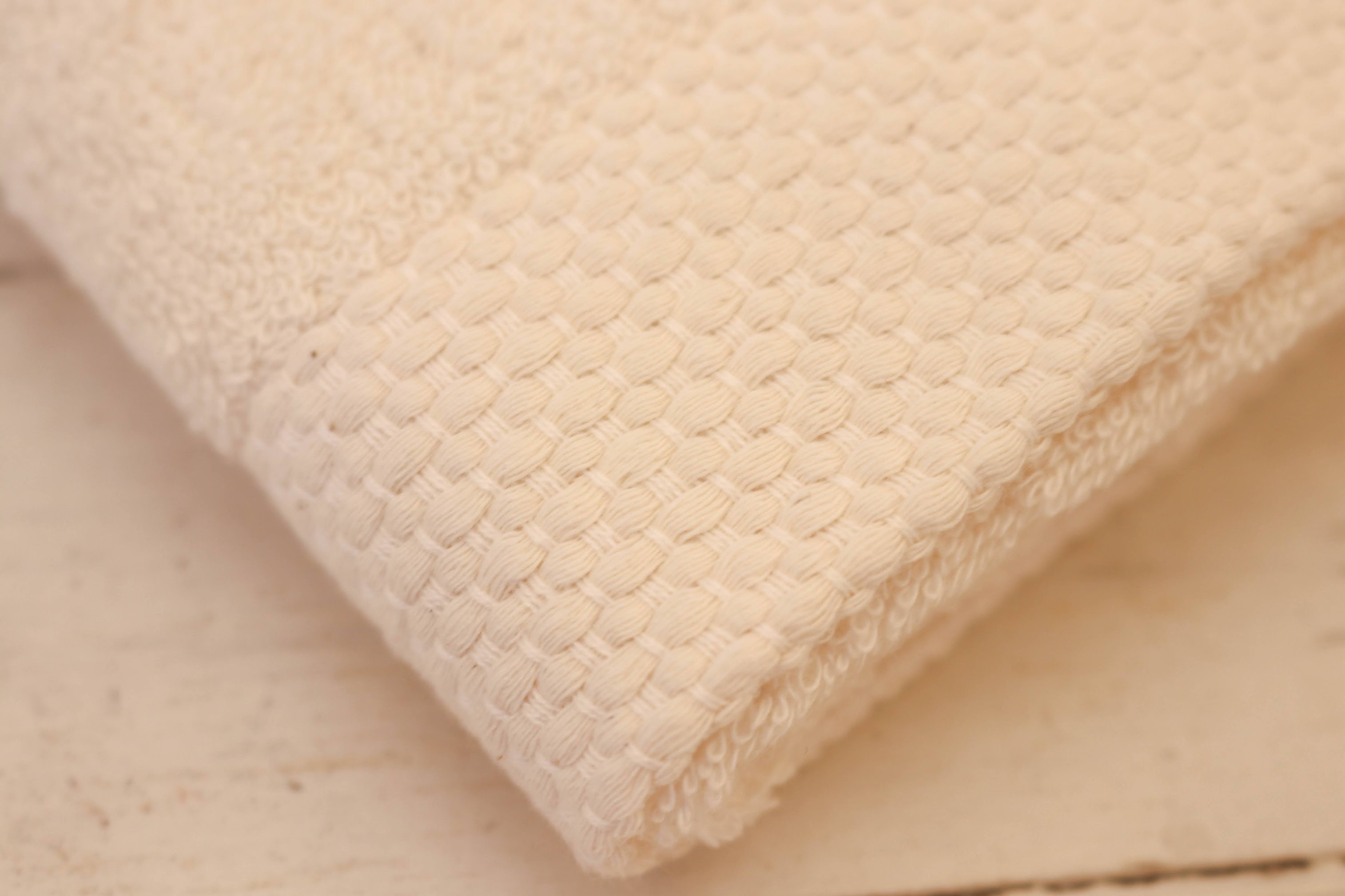 軽やかな甘撚りフェイスタオル＆LAUNDRY DETERGENTセット（生成）