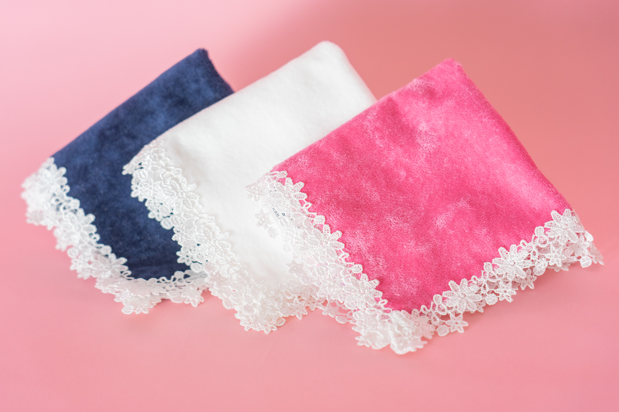 近沢レース店タオルハンカチ3枚セット