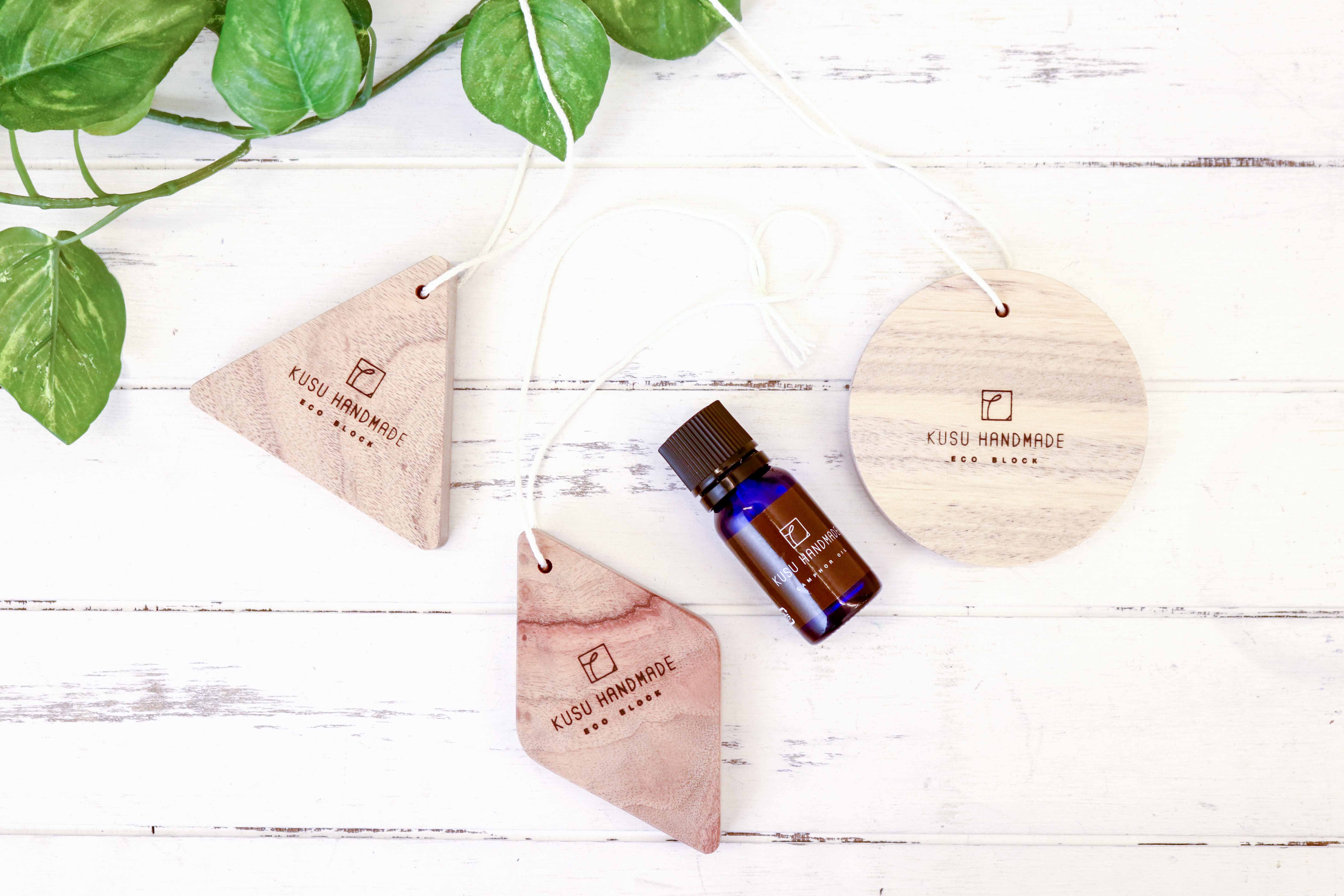 ハンギングエコブロック3点セット＋カンフルオイル10ml 1本
