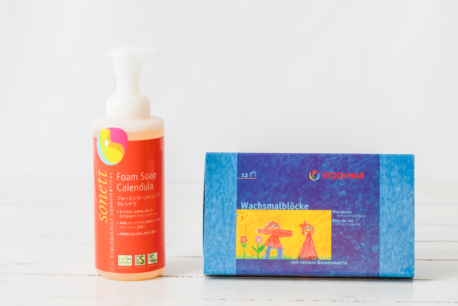 クレヨン＆ハンドソープセット