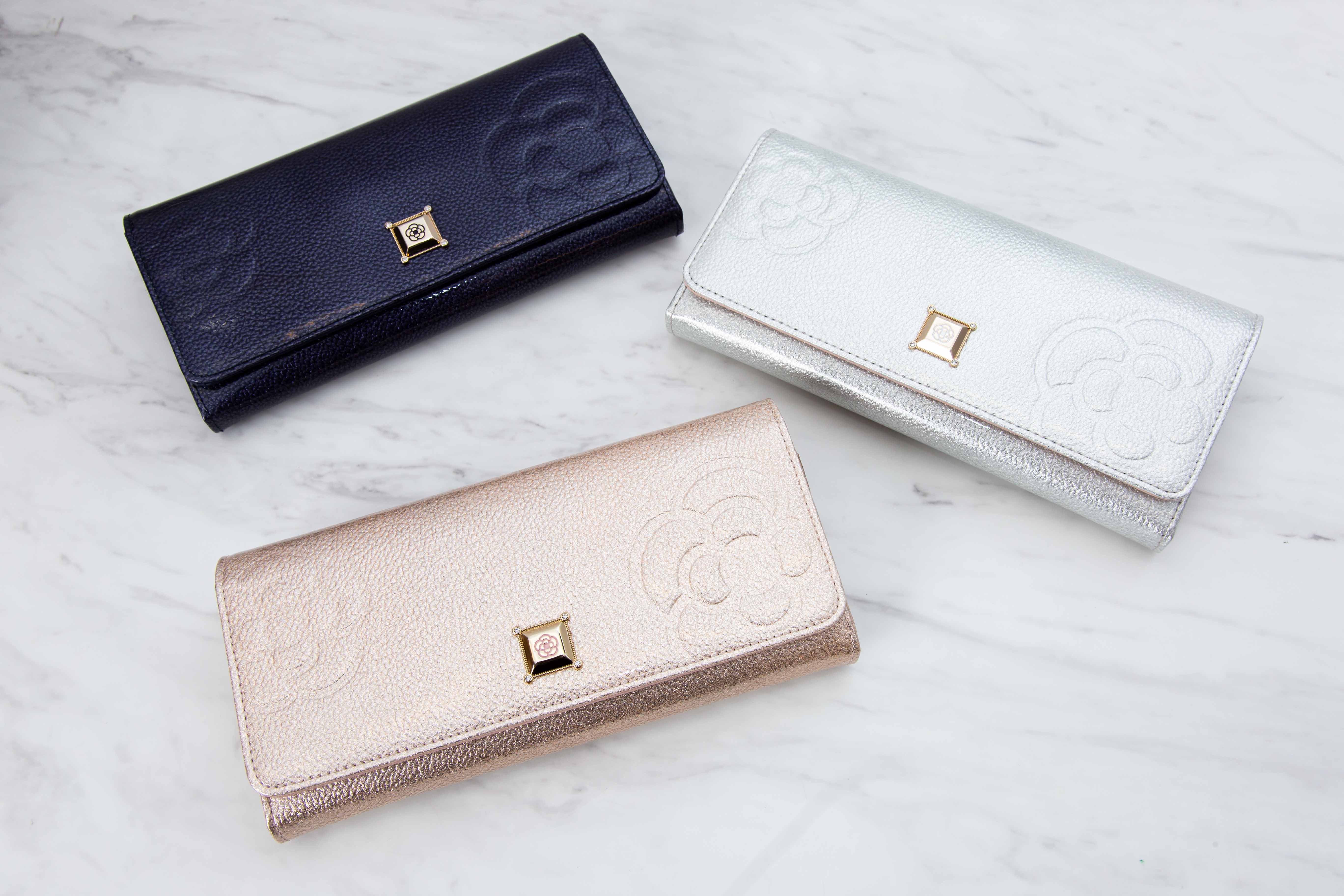 マリーゴールド フラップ長財布