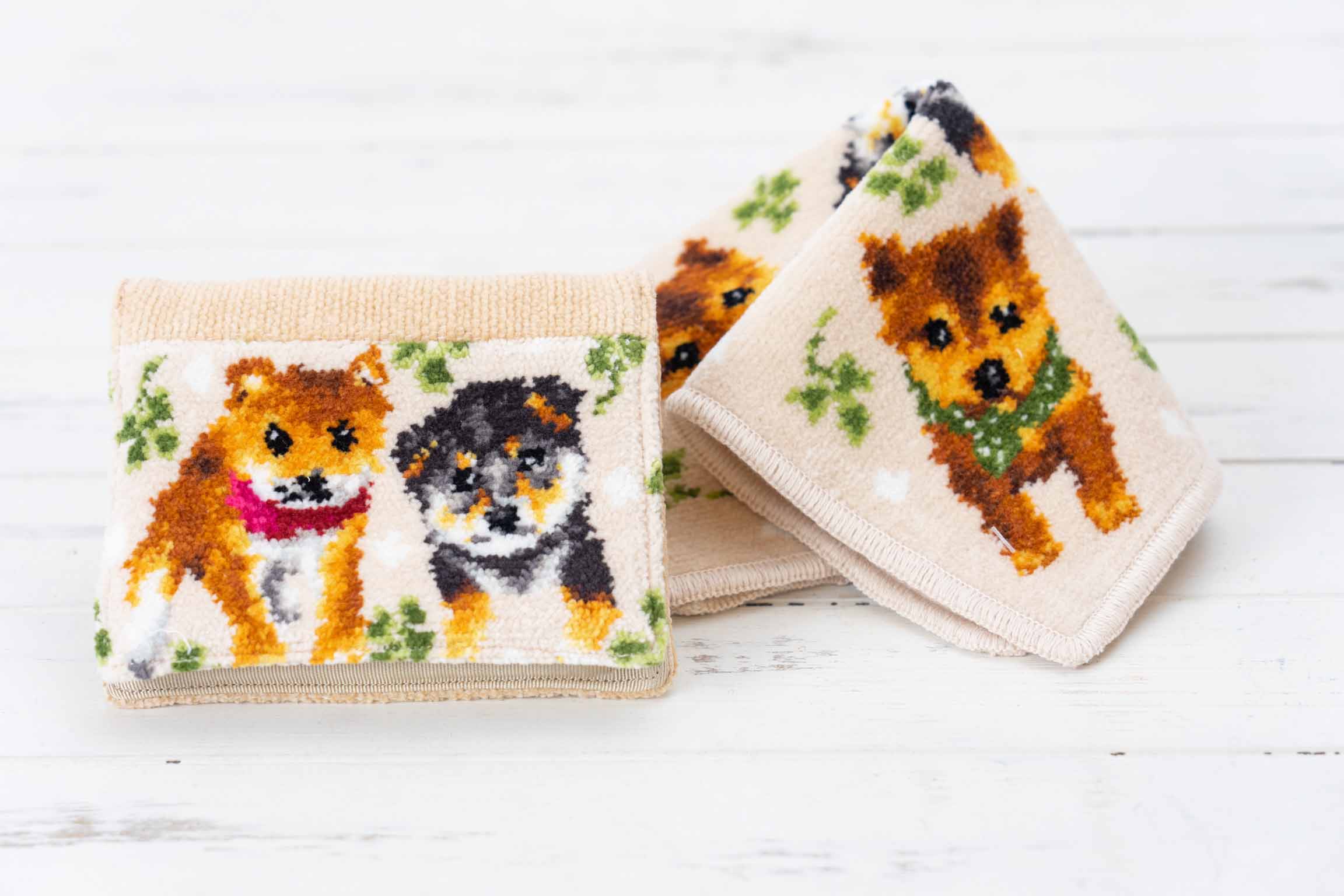 ハンカチ＆ミニティッシュカバーセット