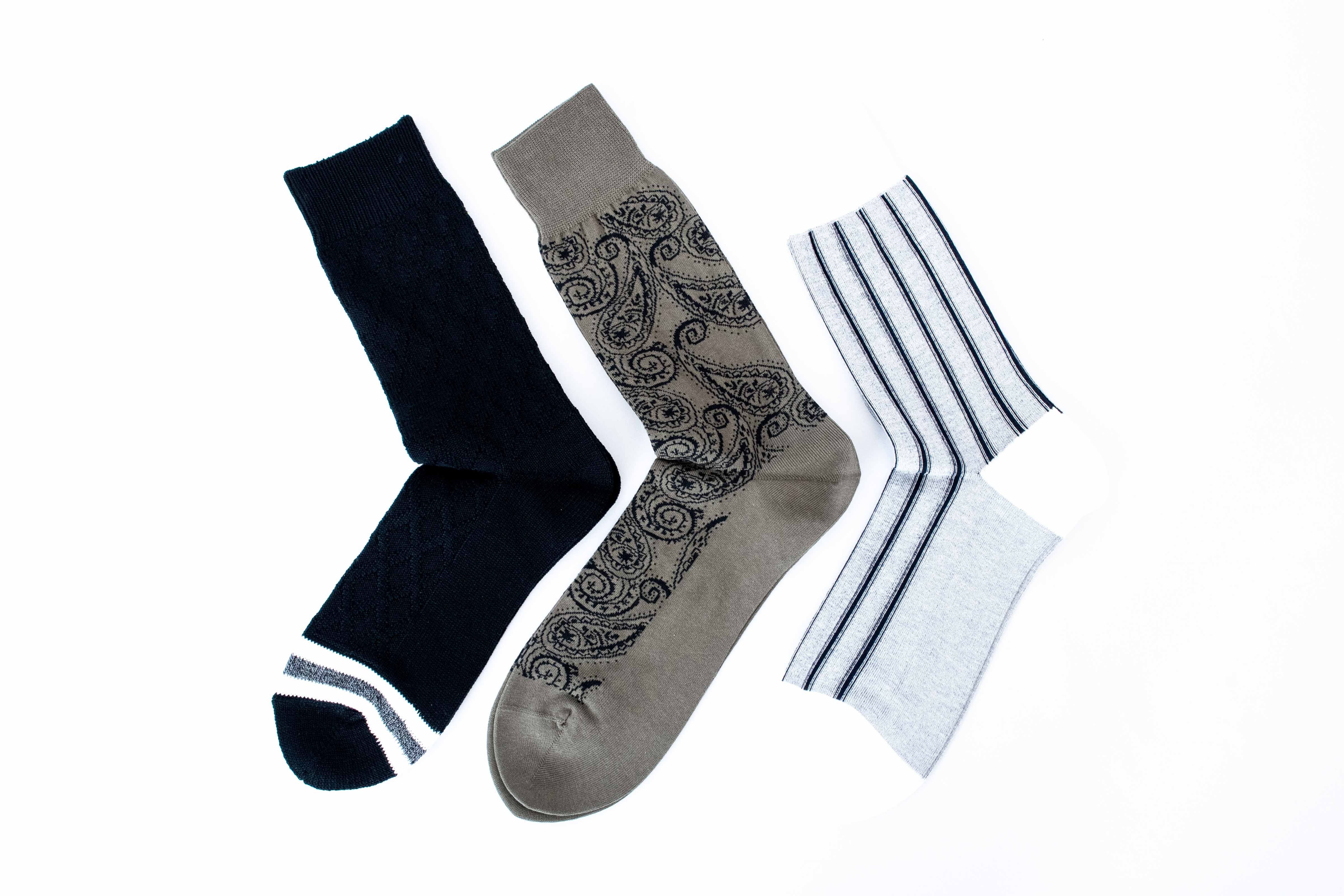 【アルマニャック】メンズソックス3点セット