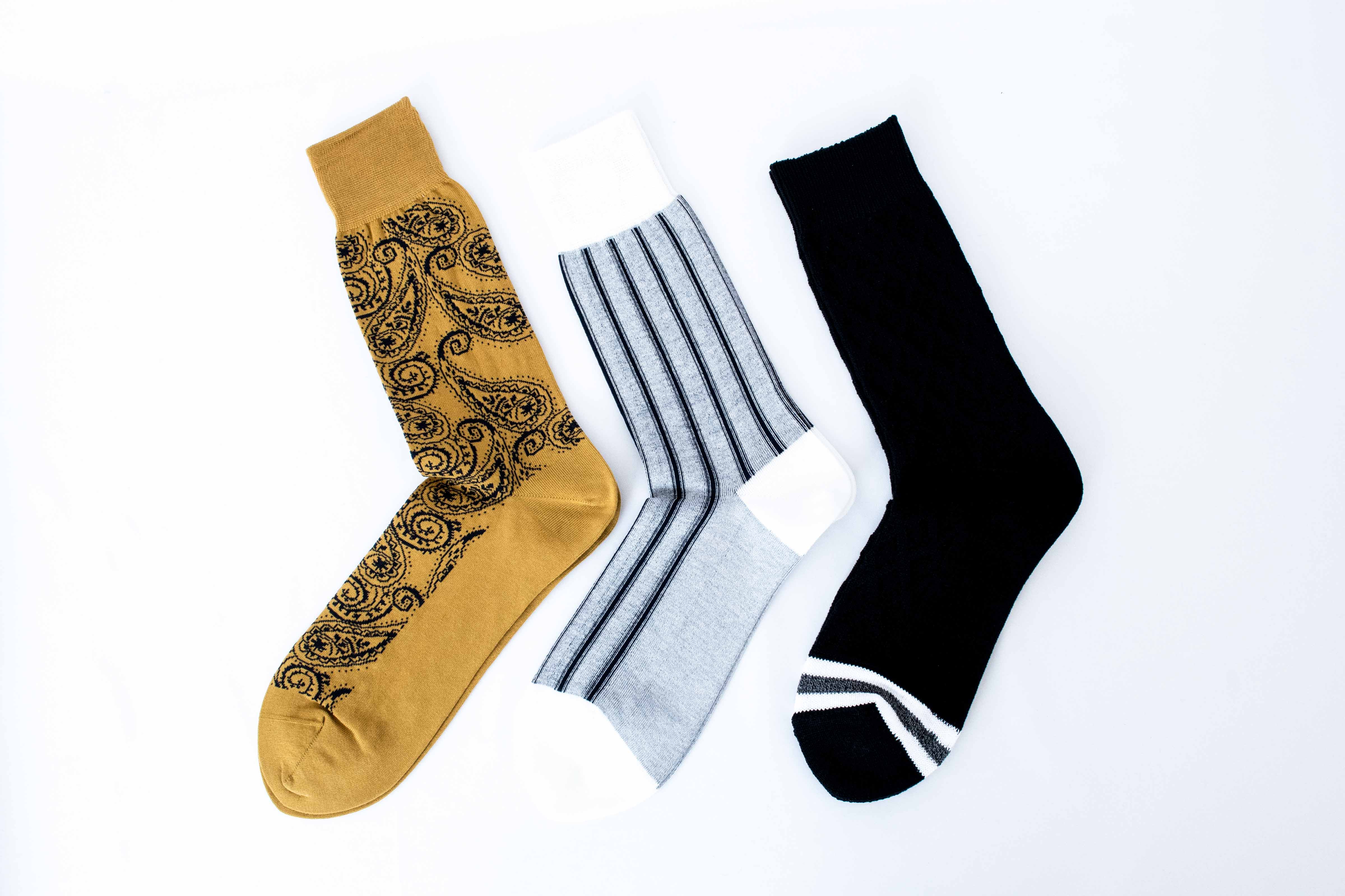 【アルマニャック】メンズソックス3点セット