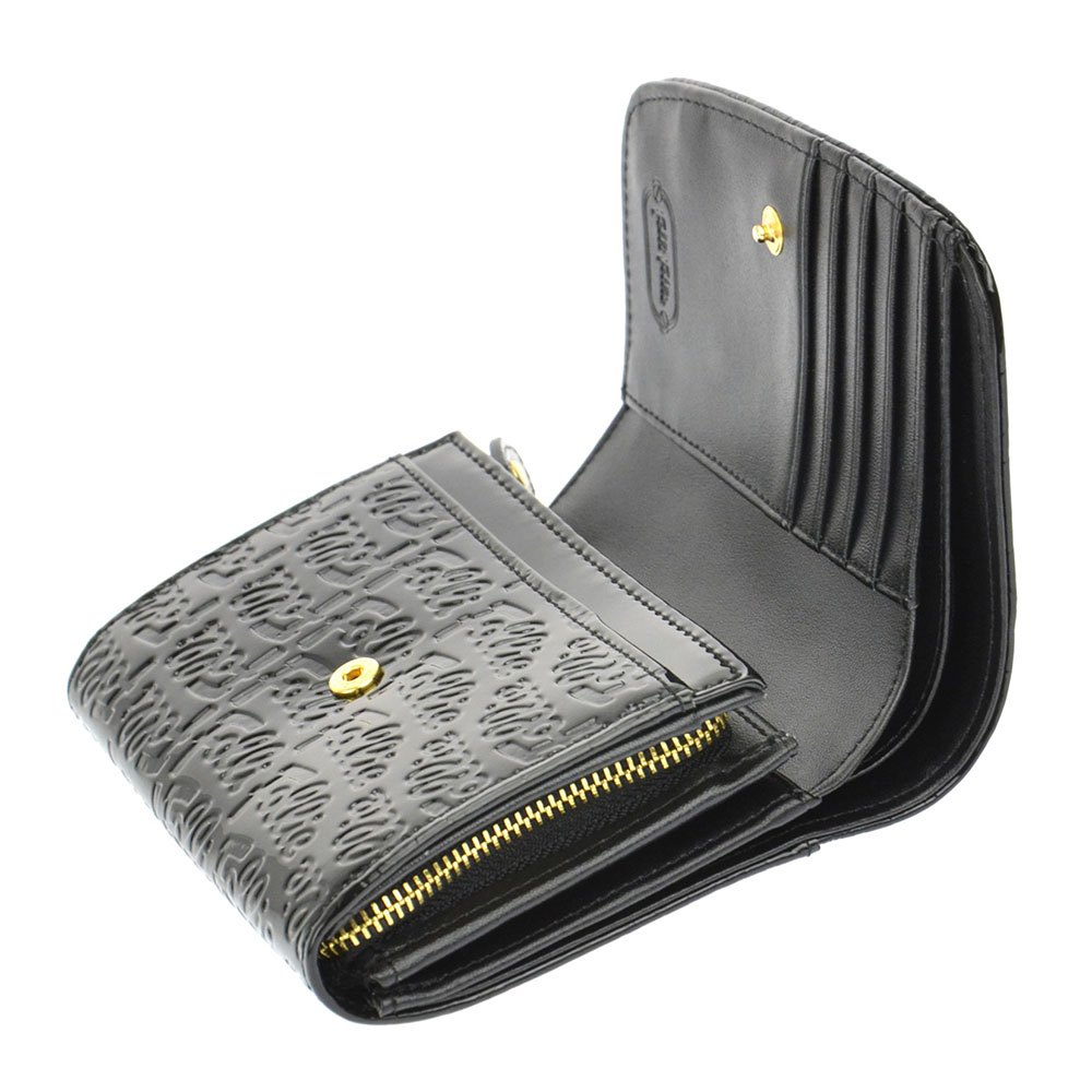 FolliFollie WA0L026SK/BLK 二つ折り財布