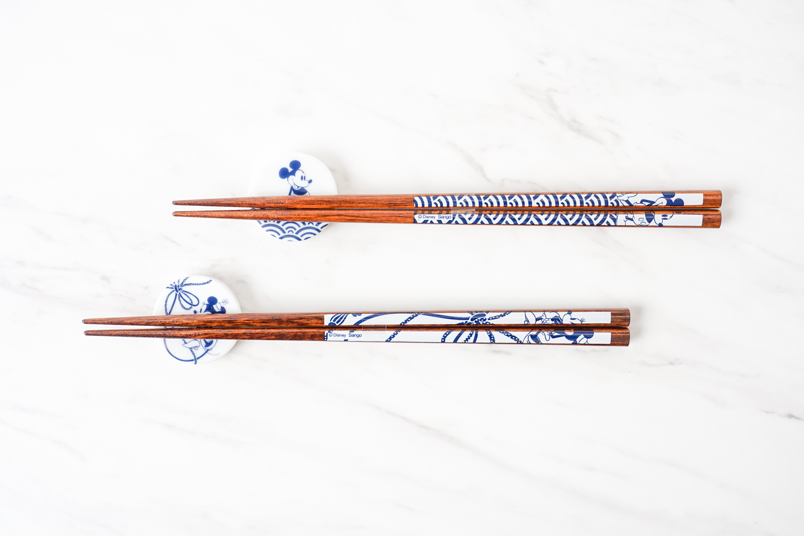 箸&箸置きペアセット(ミッキー&ミニー)