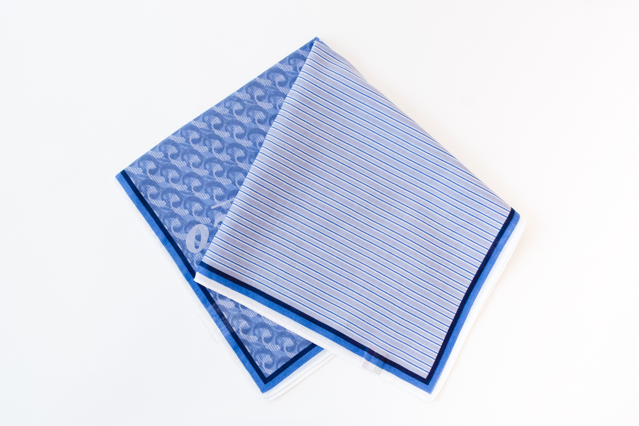 【Orobianco】プリントハンカチ 6枚セット