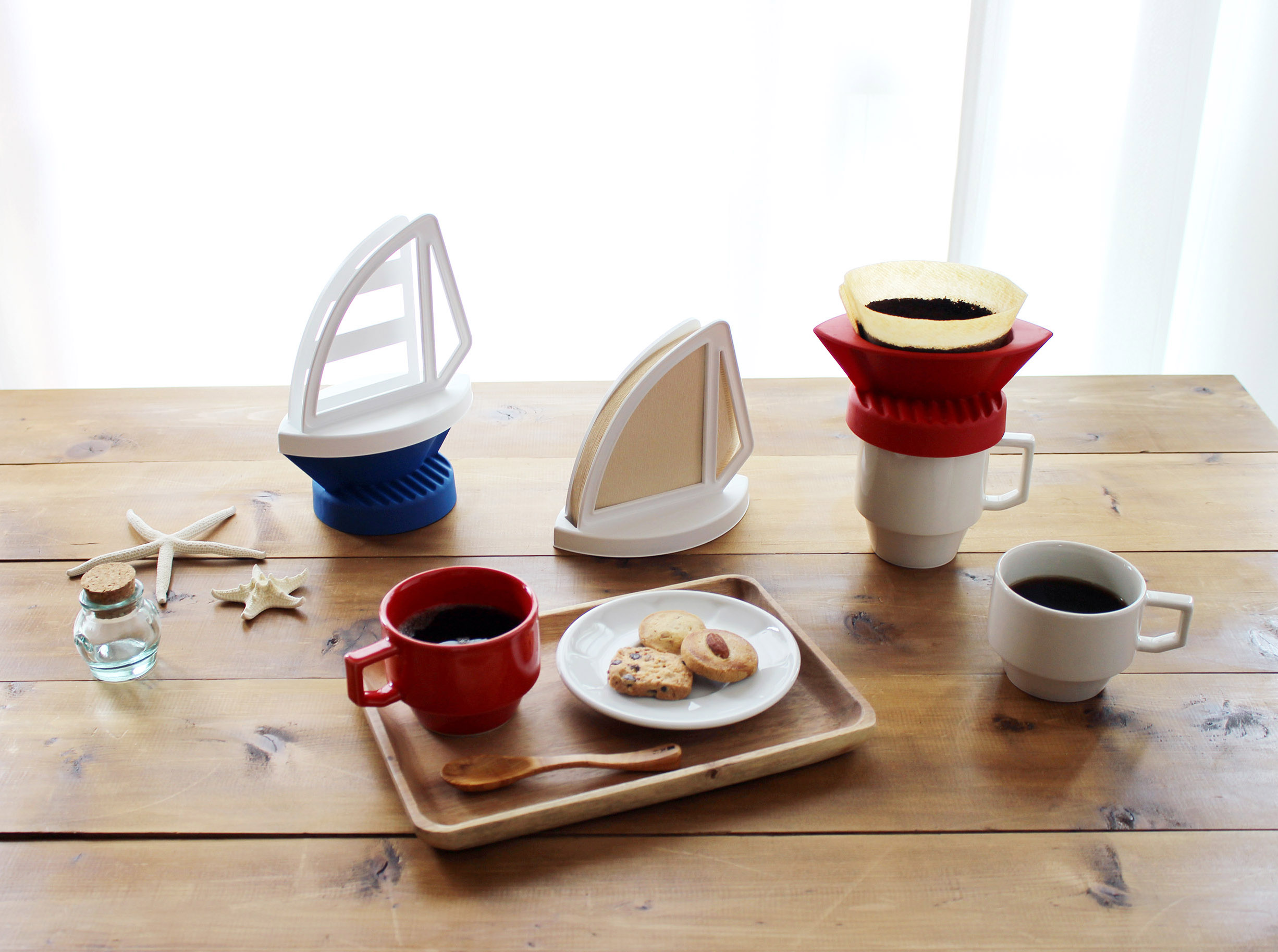 コーヒードリッパー＆ティーストレーナー セット