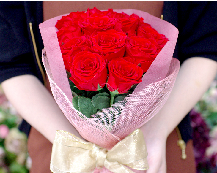 プリザーブドフラワー バラ の 花束 12輪 プロポーズ 告白 ローズ 赤 赤いバラ 薔薇 誕生日 プレゼント ギフト