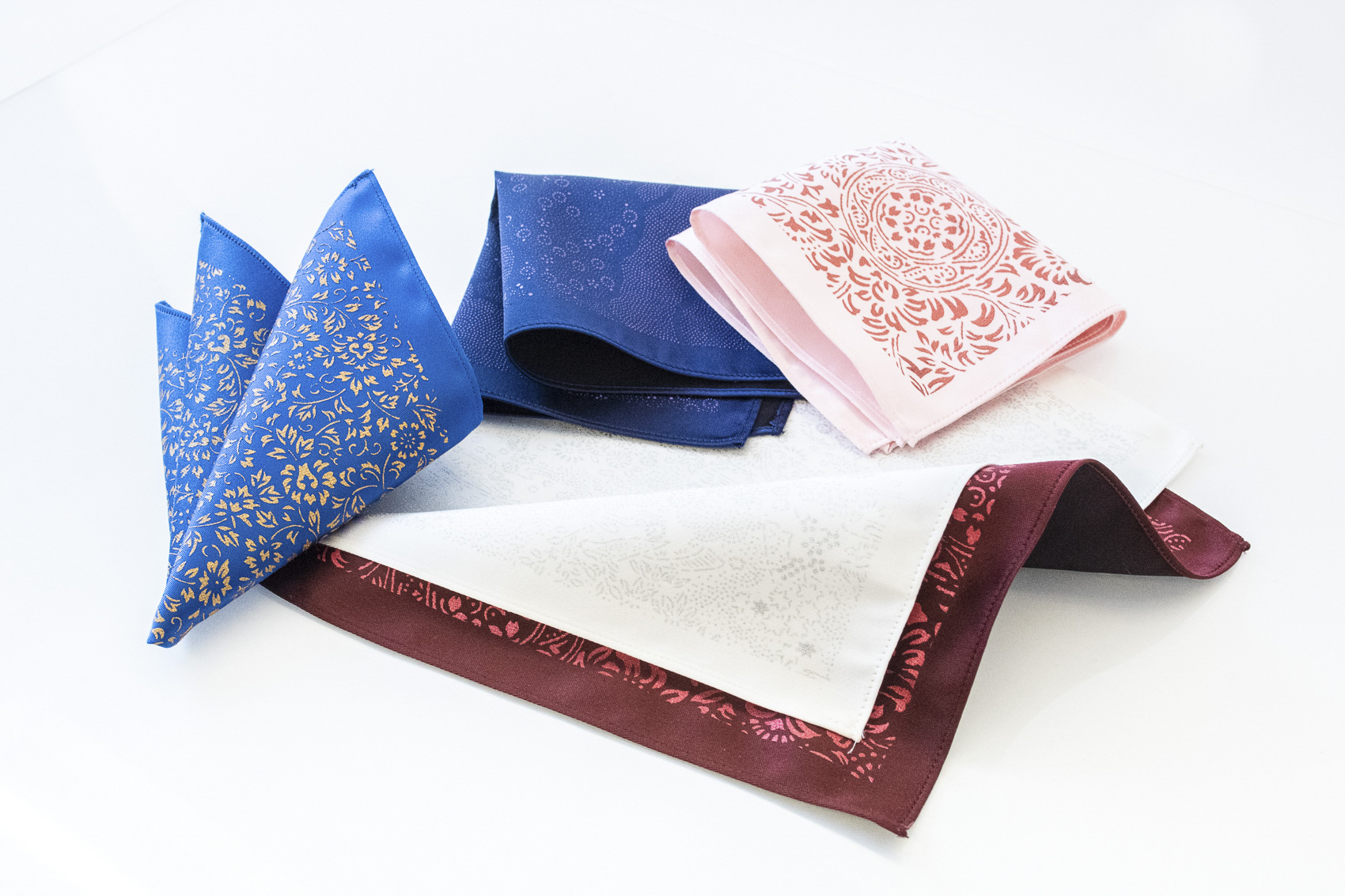 シルク・ポケットチーフ