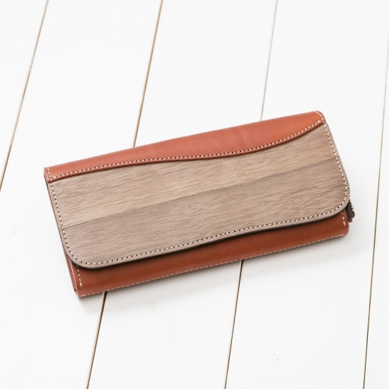 REAL WOOD Long Wallet｜長財布