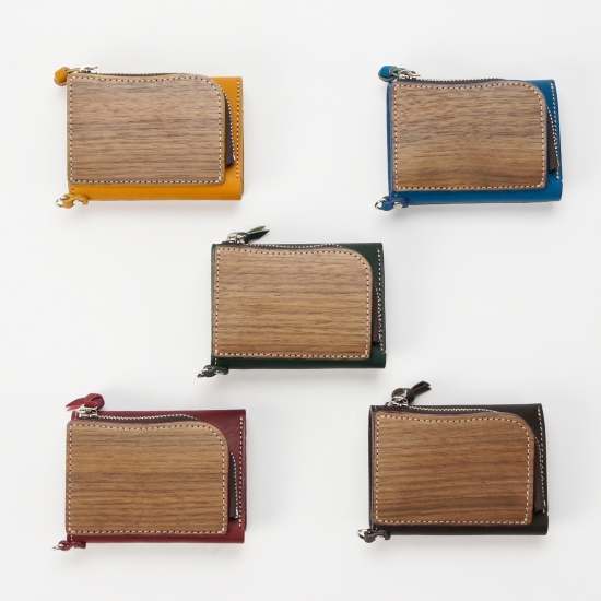 REAL WOOD Tri-fold Wallet｜三つ折り財布