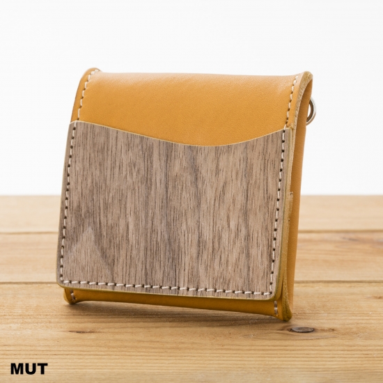 REAL WOOD Coin Case