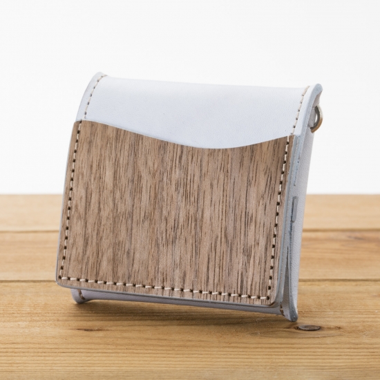 REAL WOOD Coin Case