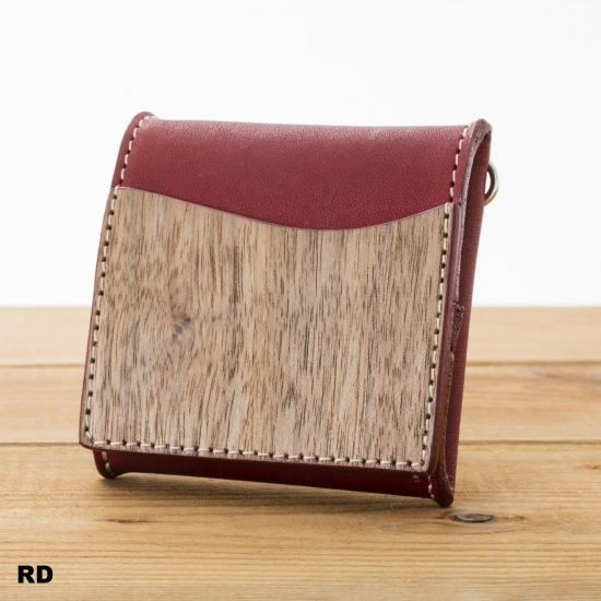 REAL WOOD Coin Case