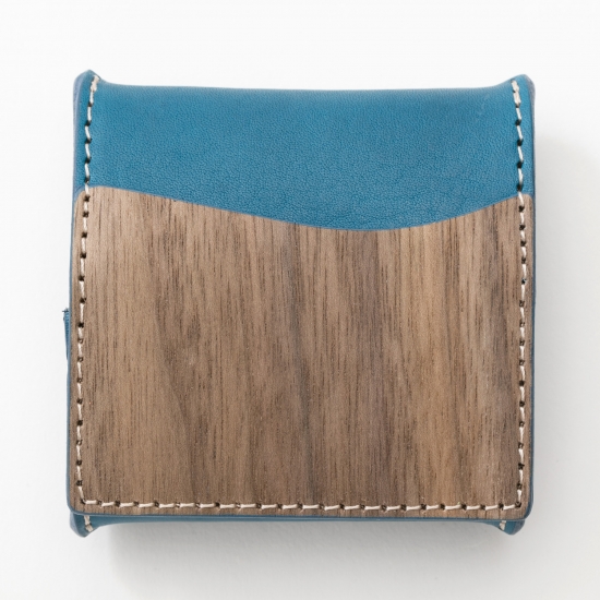 REAL WOOD Coin Case