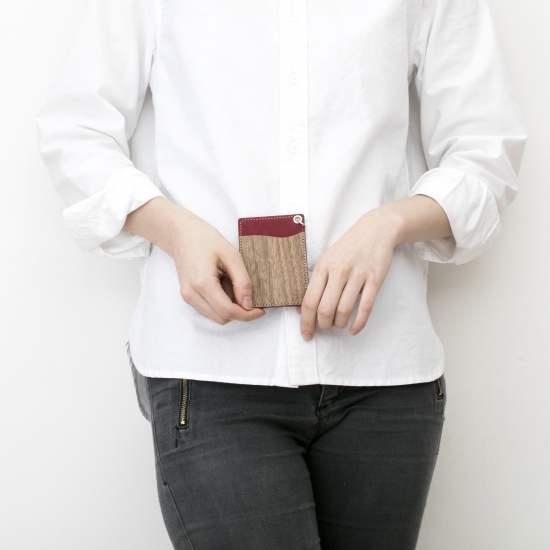 REAL WOOD Pass Holder｜パスケース