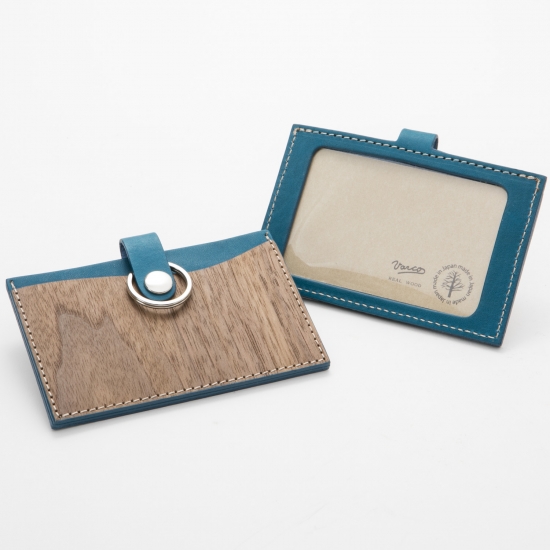 REAL WOOD ID Card Holder